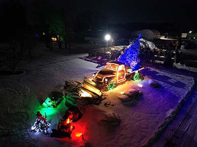 Winter Wonderland, Balsam Lake, WI