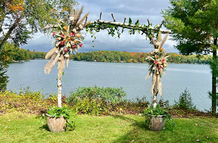 Wedding Arbor, Amery, WI